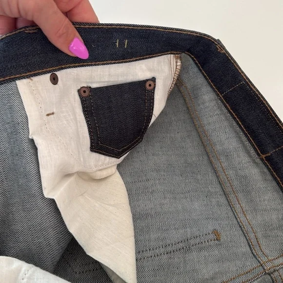 THVM Men’s Raw Denim Jeans
